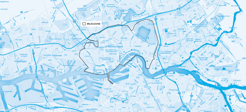 milieuzone rotterdam 1-1-2016